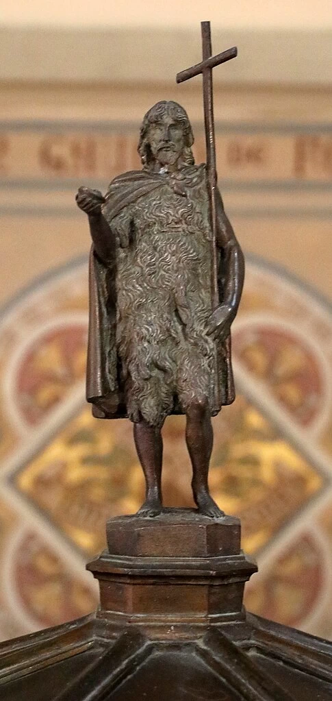 San Giovanni Battista - fonte battesimale, chiesa della Sacra Famiglia, Firenze